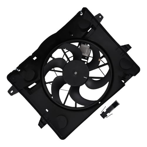 maXpeedingrods Radiator Cooling Fan for Lincoln Town Car Mercury Grand Marquis 2003-2005, for Mercury Marauder 2003-2004, for Ford Crown Victoria 2003-2005, 3W1Z8C607BD 3W1Z8C607AC 620120 - size: 3W1Z8C607BD