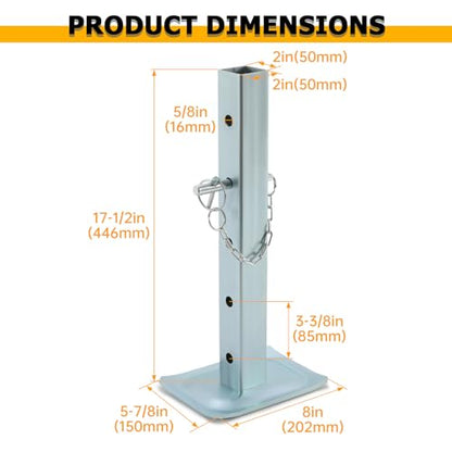 KUAFU Adjustable Jack Stand Compatible with Square Jacks