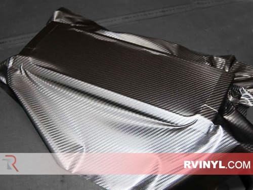 3M 2080 Series CF12 Black Carbon Fiber Dual Cast 3D Weave Embossed Vinyl - color: Carbon Fiber Black - 2080 CFS12, size: 1ft x 1ft