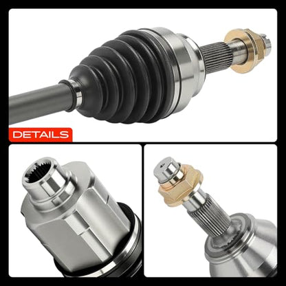 A-Premium Front Right Passenger Side CV Axle Shaft Assembly