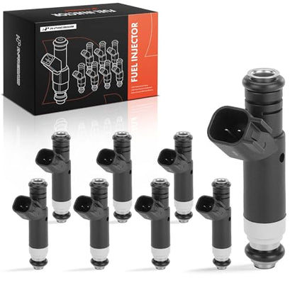 A-Premium Set of 8 Fuel Injectors Compatible with Ford, Mercury