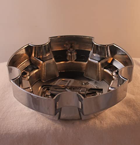 Ultra Motorsports Chrome Custom Wheel Center Cap Set of 4 Pn: 89-9850 C800807c