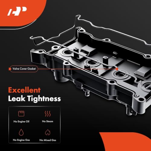 A-Premium 2.5L Engine Valve Cover Kit, with Gasket & Bolt & Oil Filler Cap - style: 2013-2018 Altima & Rogue