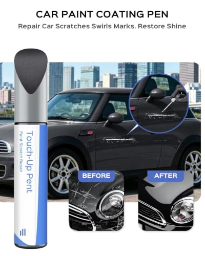 C6P Legend Grey Touch Up Paint Compatible with BMW Mini Cooper - color: Legend Grey