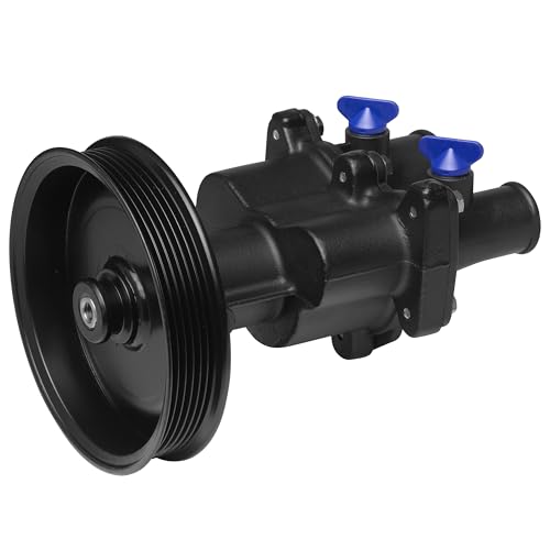 FASWORX Raw Sea Water Pump with Pulley Installed for MerCruiser 4.3L, 5.0L, 5.7L, 6.2L MPI V6 V8 Engines 350 MAG Bravo - Replaces 8M0137216, 46-8M0118067, 46-862914T10, 46-862914T3, 46-8M0122655