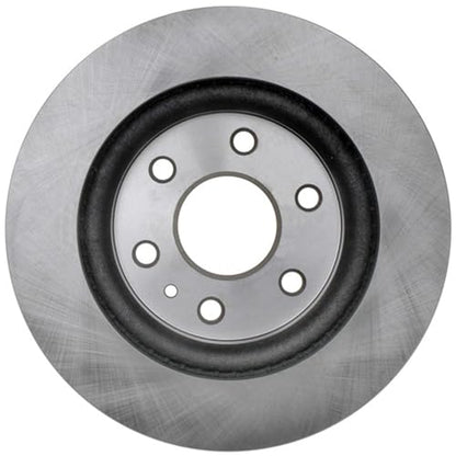 ACDelco Silver Non-Coated Front Brake Rotor 18A2497A | GM 19294180 Brake Rotors for Select Buick Enclave, Chevy, Chevrolet Traverse, GMC Acadia, Saturn, and more