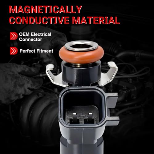 Set of 8 Upgraded Fuel Injectors Compatible with Chevy GMC 5.3L V8