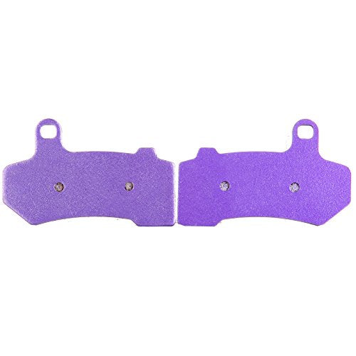 ECCPP Brake Pads for FLHTCU Ultra Classic Electra Glide 2008-2022 - color: Carbon Fiber Material