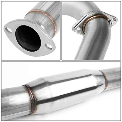 Auto Dynasty 4" Round Catback Exhaust Tip System For 2000-2005 Mitsubishi