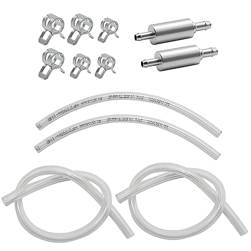 2 Pack Brake Bleeder Hose, Hydraulic Brake Fluid Bleed Hoses One Way Check Valve Universal Tube Bleeding Tool Break Bleeder Kit for Motorcycle Clutch Car Motorbike Bike