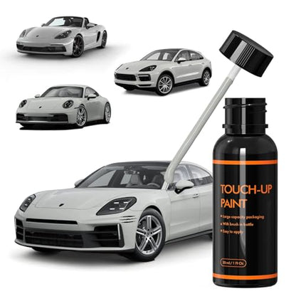 M9A Chalk Touch Up Paint Compatible with Porsche, Automotive Paints - color: M9A Chalk