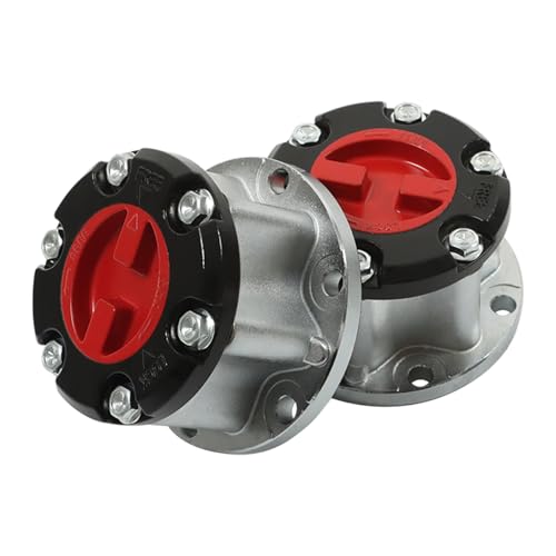 Silscvtt 2Pcs Manual Wheel Locking Hubs 26 Spline 43509-35030 Replacement for Toyota T100 4Runner Pickup Truck 1983-1998