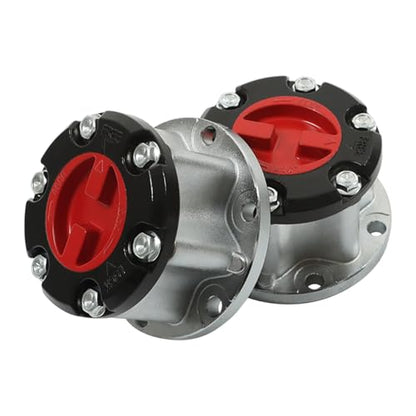 Silscvtt 2Pcs Manual Wheel Locking Hubs 26 Spline 43509-35030 Replacement for Toyota T100 4Runner Pickup Truck 1983-1998