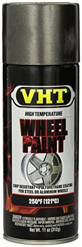 VHT SP189-6PK High Temperature Wheel Paint – Graphite Spray Paint - 11 oz Aerosol Can, 6-Pack - color: Graphite, size: 11 Ounce (Pack of 6), style: Coating