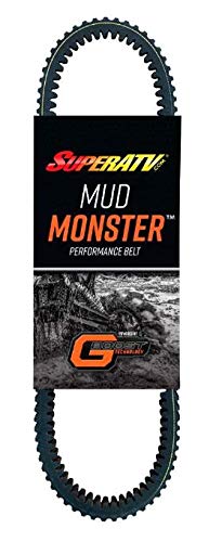 SuperATV CVT Drive Belt for Polaris RZR Models - size: Mud Monster