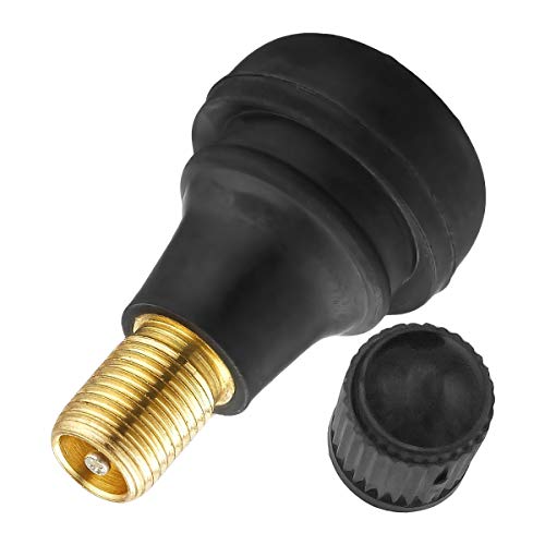 Lantee 20 Pcs Car/Motorcycle TR412 Rubber Tire Valve Stem Set for BMW Toyota Dodge GMC Infiniti Volvo Honda Jeep Chevrolet Mercedes Ford Chrysler Lexus Subaru