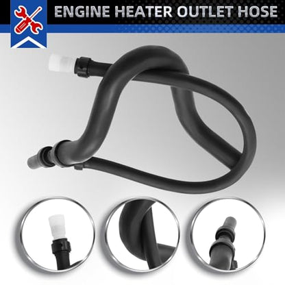 626-553 Radiator Heater Hose Compatible with Silverado Tahoe