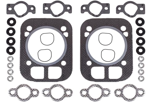 24-841-04S Cylinder Head Gasket Kit 2 Pack for Kohler, 24 841 03S Kohler CH25 CH730 CH740 CH750 CV25 CV26 Engine Head Gasket
