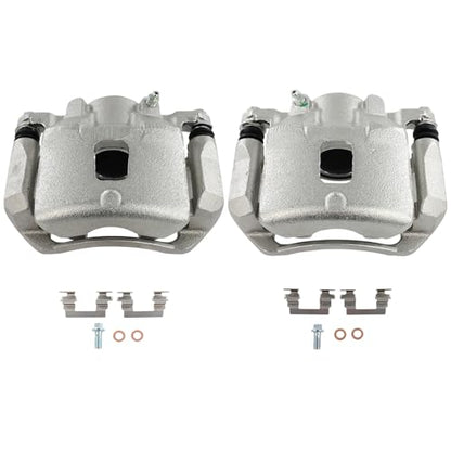 SCITOO - Front Disc Brake Calipers Assembly w/Bracket For Chevy,For Pontiac - size: Front[18B4880A & 18B4881A]