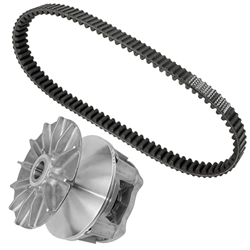 Caltric Complete Primary Drive Clutch with Aramid Belt Compatible with Polaris Sportsman 570 2014 2015 2016 2017 2018 2019 2020 2021 2022-2024