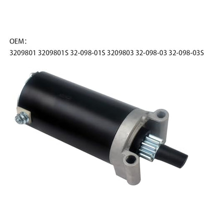 Starter Replacement Compatible with Cub Cadet Kohler Courage Engines 20HP 23HP 25HP 27HP Cub Cadet 1045 1046 SLT1550 SLT1554 1050 Replacs 3209801 3209801S 32-098-01S 3209803 32-098-03 32-098-03S - color: 3209801S