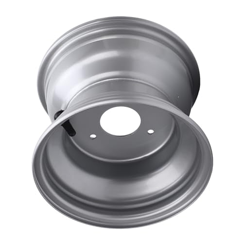 8 Inch ATV Wheel Rim, Premium Aluminum Alloy, Off Road, 3 Lugs Design, 78mm Hole Distance, for ATVs and Go Karts - size: Three Hole (Hole Spacing: 78mm / 3.07in)