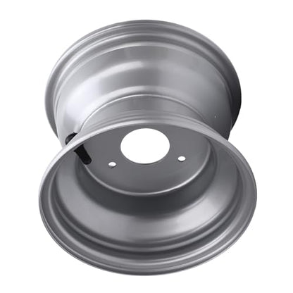 8 Inch ATV Wheel Rim, Premium Aluminum Alloy, Off Road, 3 Lugs Design, 78mm Hole Distance, for ATVs and Go Karts - size: Three Hole (Hole Spacing: 78mm / 3.07in)