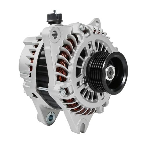 11273N Alternator 150A Fits for 2007-2014 Ford Edge, 2010-2012 Fusion 3.5L, 2008-2012 Taurus, 2007-2012 Lincoln MKZ, 2007-2010 MKZ MKX All Engine, 2010 MKS 3.7L, A3TJ1291, A3TJ1291ZC, PG11273 - size: 11273N