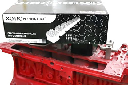 Valve Covers Compatible for 1989-1998 12V 5.9L Dodge Cummins | Xotic Performance™ VC100