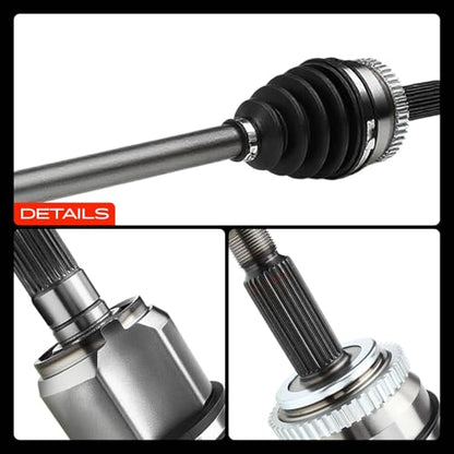 A-Premium Front Right Passenger Side CV Axle Shaft Assembly - style: Front Passenger Side