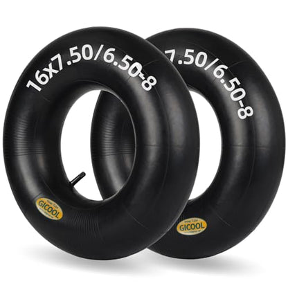 GICOOL 16x6.50-8, 16x7.50-8 Inner Tubes, TR-13 Valve Stem 2 Pack - size: 16x6.50-8 (2 Pack）