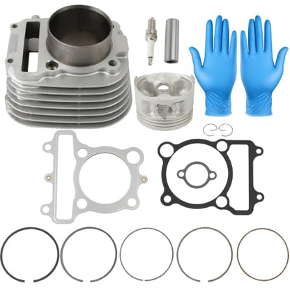 ECCPP 229cc Cylinder Gasket Top End Rebuild Kit for Yamaha XT225 1992-2007 - size: MD-1037YM15301-3