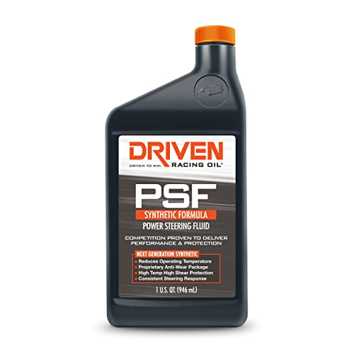 Driven Racing Oil Synthetic Power Steering Fluid Quart Bottle