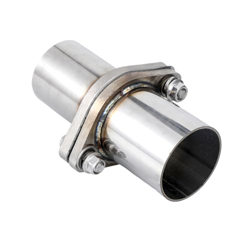 3.0'' OD Exhaust Flange Repair Pipe Kit.Stainless Steel Exhaust Welding Flange Quick Repair for Exhaust Flange Pipe With Gasket,Flange Bolt and Nut (OD 3.0") - size: 2 Bolt OD 3.0"