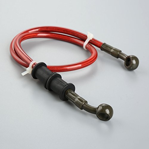Motorcycle Hydraulic Brake Oil Hose,60cm Universal Clutch Oil Pipe - size: 60cm