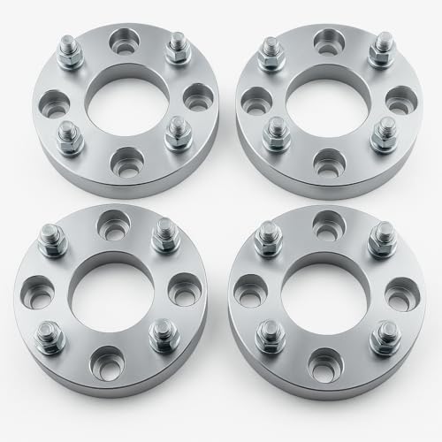 ezaccessory 4 Wheel Adapters Spacers 4x4.25 to 4x4.25 | 4x108 to 4x108 | Fits Mercury Cougar (4 Lug) Sable Topaz | 1.25" Thick - size: Thickness - 1.25", style: 4 PCS