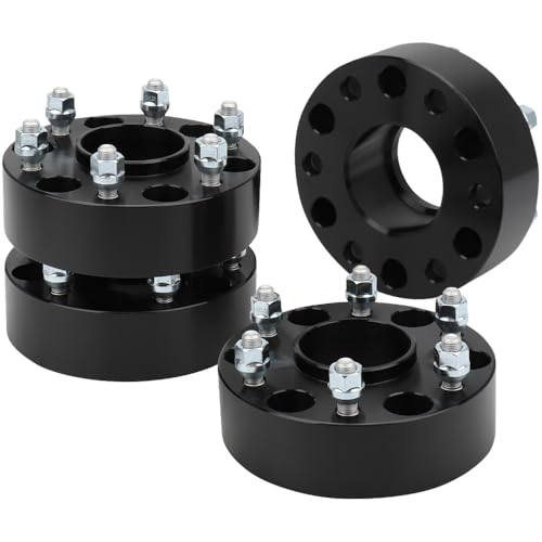 IRONTEK 6x5.5in Wheel Spacers Fit for Infiniti 2004-2010 QX56, for Nissan 2005-2015 Armada/ 2004-2020 Titan, Forged 2" Thread Pitch M12x1.25 Hub Bore 77.8mm 6x139.7mm to 6x139.7mm 4PCS - color: 6x5.5 inch-2 inch-4PCS
