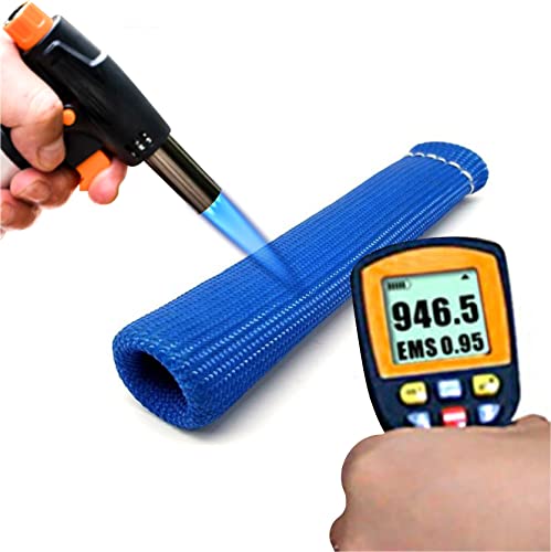 Blue Spark Plug Wire Heat Shield Spark Plug Wire Heat Shield Sleeve Spark Plug Boot Protector Boots Wrap for SBC BBC 350 454 8PCS Plug Wire Covers - 2500F High Temp Protection - color: Blue