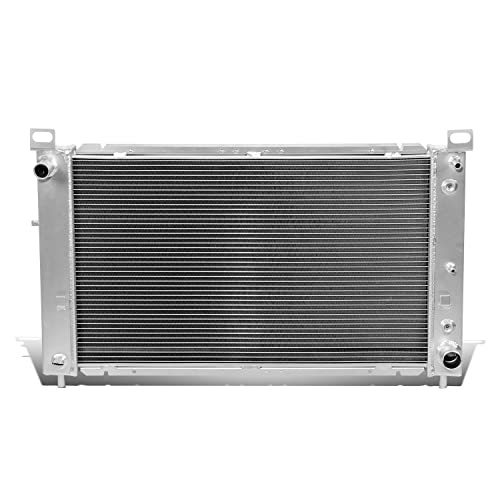 DNA Motoring Aluminum 28" OE Style Core Radiator Compatible with 99-12 Silverado/Suburban 1500 2500,RA-SILVERADO99-2 - style: 99-12 Silverado 1500 MT