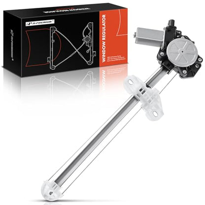 A-Premium Rear Passenger Side Power Window Regulator with Motor (2-Pin) - style: Rear Passenger Side