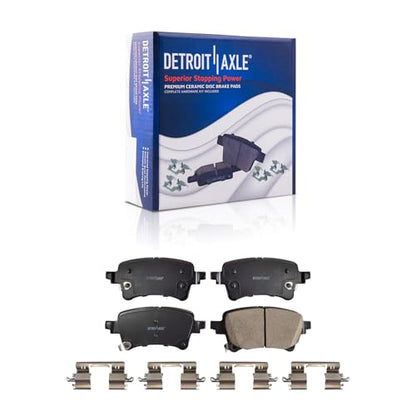 Detroit Axle - 8pc Brake Kit for Jeep 2020 2021 2022 2023 Gladiator - size: 8PR53607/KIT