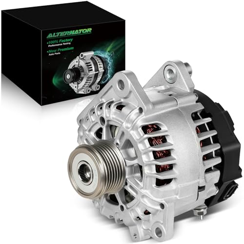 Alternator for:-Nissan Rogue 2011 2012 2013, Sentra 2007-2012, Altima 2007-2013, Rogue Select 2014-2015, 2.5L L4 110Amp 6Grooves, Replace OE#11258N, 23100-JA02A, 400-40102 - size: 23100-JA02A