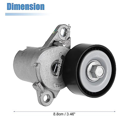 X AUTOHAUX Accessory Drive Belt Tensioner Assembly for Audi A3 1.8L 2015-2016 for Audi A3 Quattro 2.0L 2015-2016 2.0L No.06L903133D
