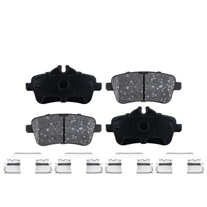 Detroit Axle - 8pc Brake Kit for Mercedes-Benz ML250 ML350 ML400 GLE350 - size: 8PR53525/KIT