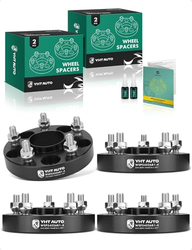 YHTAUTO 5x4.5 Hub Centric Wheel Spacers 1 Inch for Acura, Honda - size: 1 Inch Thickness, style: 4 PCS