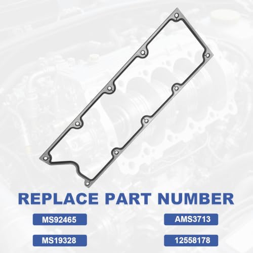 Valley Pan Cover Gasket for Chevrolet Express Silverado GMC Savana - color: 12558178