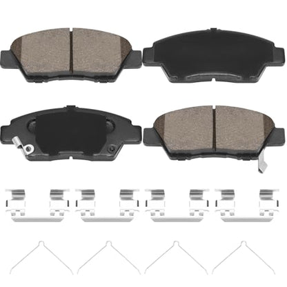 D1394 Front Ceramic Brake Pads Kit Fit For Honda CR-Z 2011-2015, For Honda Fit 2009-2020 - style: HZ1394