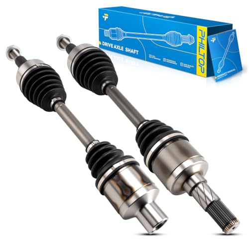 PHILTOP Front CV Axle Shaft Fits for Jeep Grand Cherokee, Commander - size: 66-3417 66-3418