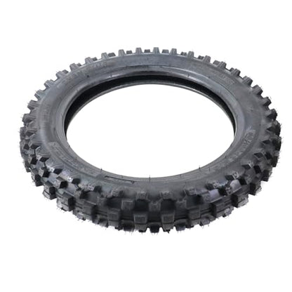80/100-12 Rear Tire And Inner Tube，3.00-12 Motorcycle Tire for 90cc 110cc 125cc SSR/CRF XR70 CR60R/KLX110 KX60/DRZ DS80 JR80 RM50 PW80 TTR YZ60 65SX Off Road Motocross Pit Dirt Bike
