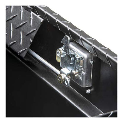 UWS EC10893 59-Inch Matte Black Heavy-Wall Aluminum UTV Tool Box, RigidCore Lid